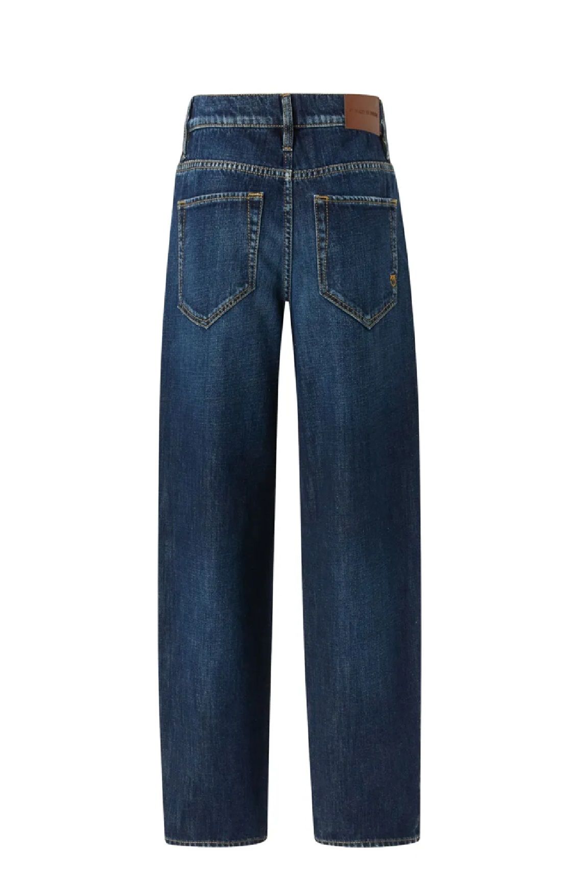 デニム・ジーパン PINKO SS25 'Estelle' jeans (103857A2DS PJD) Medium-wash egg-fit jeans PINKO → Shop Online